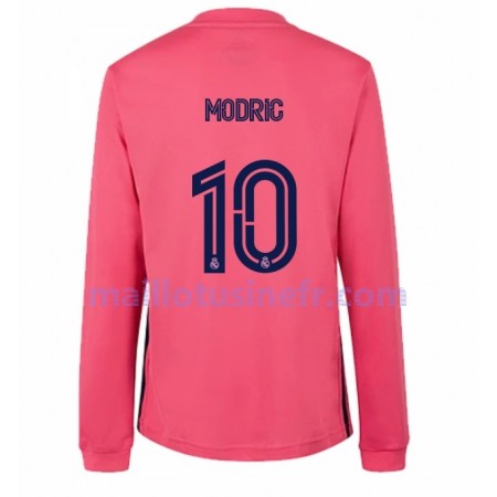 Maillot de Foot Real Madrid Luka Modrić 10 Extérieur 2020-21 Manches Longues Maillot de Foot Real Madrid Luka Modrić 10 Extérieur 2020-21 Manches Longues